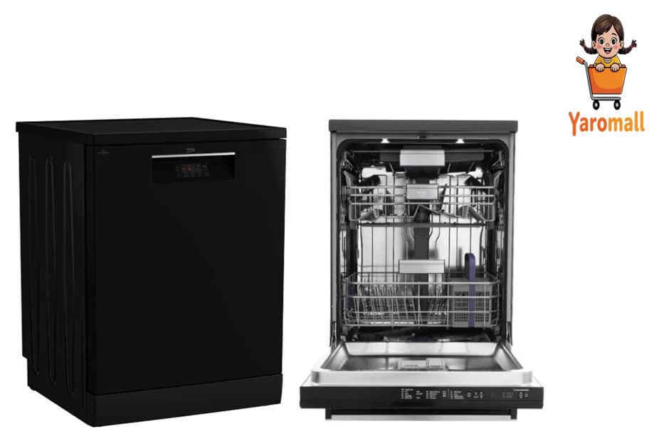 غسالة اطباق بيكو 15 فرد ديجيتال اسود