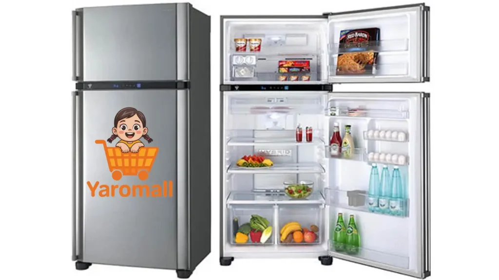 سعر ثلاجة شارب 18 قدم ديجيتال سيلفر ثلاجة شارب 18 قدم